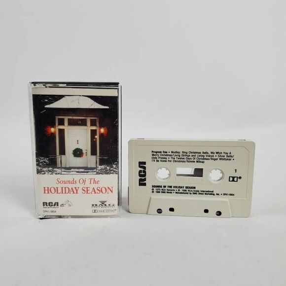 RCA Sounds of the Holiday Season Cassette Tape - Picture 1 of 3